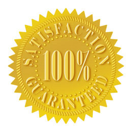 100 percent satisfaction guarantee 100 percent satisfaction guarantee